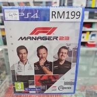 PS4 F1 MANAGER 23 ENG CHI R2 NEW AND SEALED