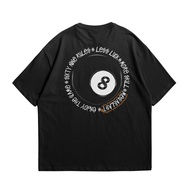 Megablast - 8 Ball Oversize 24S Men's and Women's Oversized T-Shirt Graphic Tee Oversized T Shirt