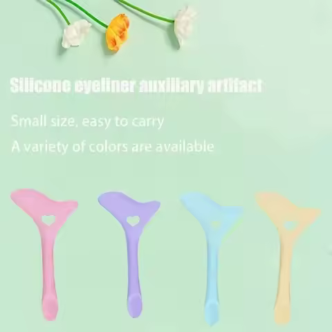 Eyeliner Stencils Wing Tips, Eyeliner Eyeshadow Stencils, Silicone Eyeliner Tool, Multifunctional Ey