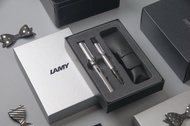 LAMY 雙入筆套禮盒  (鋼筆+原子筆) / Al star 恆星系列-鐵灰