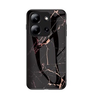 For Redmi 15C 4G 2025 Glass Phone Case For Xiaomi Redmi 15 C Redmi15C 15C 4G 5G 2025 Soft Silicone H