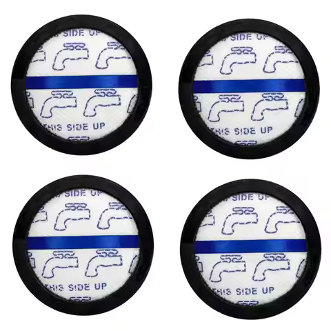 A02V-Durable Washable HEPA Filter Core 4PCS For Midea P6/P7 Max/P7 Flex/P91/Q8 Vacuum Cleaner Replac