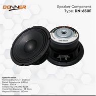 DONNER DN-650F 6-inch Speaker for Middle Racing By BMA