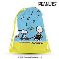 PN1-Drawstring Backpack: PEANUTS-1E Drawstring Backpack (PN1E-DTB-LBL-YE34) W34xH43 cm.