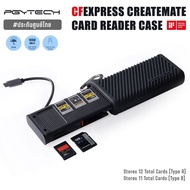 PGYTECH CreateMate CFexpress [Type A/SD] B/SD] Card Reader Case-Thai Warranty