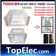 TOSHIBA GR-RF610WE GR-RF608WE DRAWER FRIDGE DRAWER FREEZER CRISPER FOR MODEL GR-RF610WE GR-RF608WE