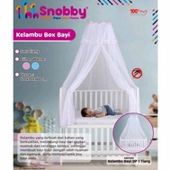 KELAMBU BAYI SNOBBY GIRL BOY POLOS 1 TIANG