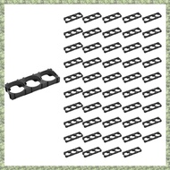 (DXCP) 50Pcs 21700 Lithium Cell Spacer Triple Battery Holder Bracket Battery Pack Bracket for DIY Fi