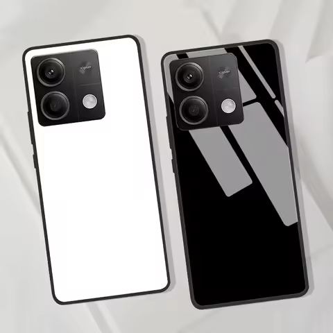 For Xiaomi Poco M6 Pro 4G Case Tempered Glass Hard Cover Marble Coque For Poco X6 Pro 5G Phone Shell