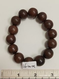 印尼沉香木珠手串，16mm,氣味香濃。