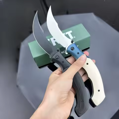 7471 Multi-purpose Engraving Knife 8Cr13Mov Steel Blade Resin/ebony Handle Outdoor Practical Multi-f