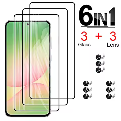 Protective Glass for Samsung Galaxy A56 A36 A26 A16 5G A06 4G Screen Protectors Tempered Camera Lens