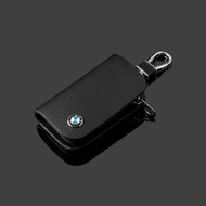 Leather Car Key Cover Keyring Holder Key Keychain Case Protective Key Zipper Bag Wallets for BMW E90