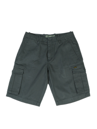 BOVY่JEANS CARGO SHORT BIGSTYLE - กางเกงขาสั้นคาร์โก้ขากว้างทรงผู้ใหญ่ MENS CASUAL สีเทาครีมเขียวขี้