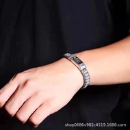 Hand-woven Passepartout Prayer Tube Bracelet Men's Six-Character Mantra Retro Bracelet Female High-E