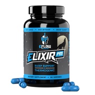eFlow Nutrition Elixir PM - Night time Fat Burner and Natural Sleep Support - GABA, l-carnitine, mel