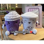 The Coffee Bean & Tea Leaf CBTL Limited Edition Cuddle Cutie Ice Blended/ Hot Cup Plushie Ice Blende