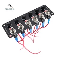 12/24V Car Panel Multi Switch Panel Switch Power Control Universal