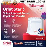 ORIGINAL UNIT BARU ! Telkomsel Orbit Star 3 4G LTE WiFi Router | Gratis 150GB 6 Bulan | Tanpa Kabel 