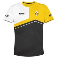 fashion f1 renault team t-shirt dp world t shirt champion's tee t- shirt black