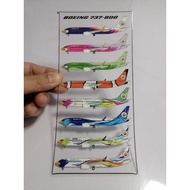 Boeing 737-800 Airplane Sticker NOK AIR set1 8 UV DTF