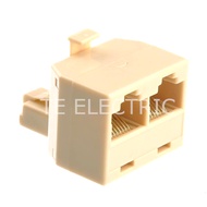RJ45 8 PIN 1 MALE To 2 FEMALE ETHERNET NETWORK CABLE EXTENSION COUPLER CONNECTOR  NETWORK PLUG TO 2 WAY SOCKET