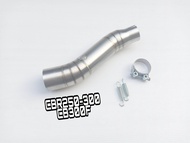 ท่อสลิปออน HONDA CBR250-300 (ฮอนด้า ซีบีอาร์250-300)CB300F(ซีบี 300เอฟ) ผลิตจากแสตนเลสเกรด 304 อย่าง