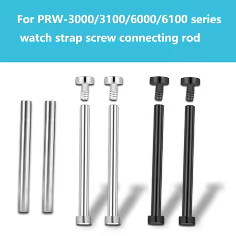 Watch strap accessories for Casio PRW-3000/3100/6000/6100Y series watch strap screw rod connecting r