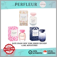 PERFLEUR | KATE SPADE NEW YORK SERIES EDT/EDP 4.5ML MINIATURES ( PERFUME / FRAGRANCE ) NEW YORK / SP