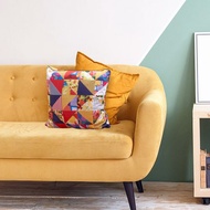 [JOURNEY] Colourful Patchwork  Cushion Cover 45cm x 45cm