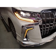 Alphard ANH30 2018 MODELLISTA SUPER BRIGHT LED signature DRL with running signal function DAY LIGHT 