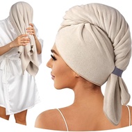Umisleep 100% Microfiber Hair Towel 41" x 22" Super Absorbent Hair Care Towel Ultra Soft Hair Towel 