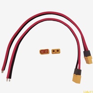 XT60H Male Female Plugs Connectors Cable Wire 12AWG for  Connection