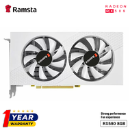 RAMSTA AMD RX580 8GB / RX550 4GB Graphics Card GDDR5 256Bit Computer GPU Video Card For PC Computer