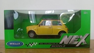 Diecast mobil Nex Welly 1:24 Mini cooper 1300