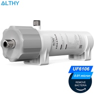ALTHY 0.01μm PVDF Ultrafiltration Water Filter Purifier System for Bacterial Reduction, Washable UF 