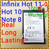 (5200mAh) NEW ORI Real Long Lasting Stable Battery BL-51BX for Infinix Hot 11 (2021) / Hot 10 / Note 8 / X662 X662B X689F X692 X682B X682C (ORIGINAL Grade)
