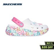 Skechers Girls JGoldcrown Cutie Pops Love Pop Shoes - 314093L-WMLT