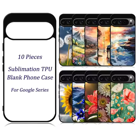 10pcs DIY Sublimation Blanks Phone Case for Google Pixel 10A Custom Phone Cover DIY Personalized Pho