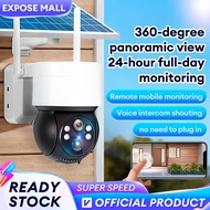CCTV V380 Pro 1080P Solar CCTV Camera No Electricity WiFi Camera Night Vision Waterproofing 360 Degr