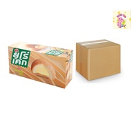 ยกลัง (รุ่นชิ้นใหญ่ชิ้นละ24กรัม) Euro cake ยูโร่เค้ก ยูโรเค้ก ยูโร  คัสตาร์ดเค้ก สอดไส้ครีมคัสตาร์ด 