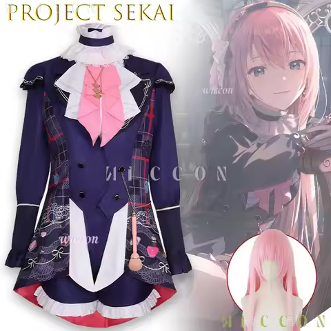 Project Sekai Colorful Stage Lukk Megurine Kagamine VS2 Cosplay Outfit Anime Game Cosplay Party Suit