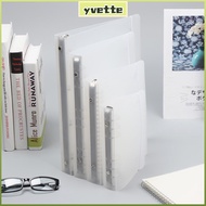 YVE A4/B5/A5/A6/A7 File Folder Journal Diary  Stationery Fashion Refillable Notepad Cover