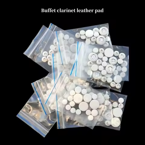 Buffet Clarinet Leather Pads White Leather Pads Musical Instrument Accessories Repair Parts