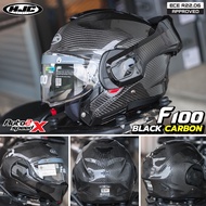 แถมฟรี Pinlock หมวกกันน็อค HJC F100 FLIP BACK ยกคาง 180º รุ่นใหม่