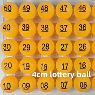 Number Ball 01-100/01-150/01-200 Number Ball with Word Lottery Ball Touch Lottery Ball Lottery Ball 
