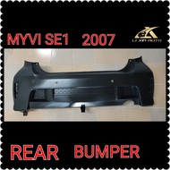 PERODUA MYVI SE1 2007 REAR BUMPER BELAKANG BUMPER