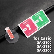 1Pcs 2Pcs 9H Tempered Glass for Casio for GA-2100 GA-2110 GA-2200 Watch Screen Protector Watch Film 
