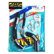 Coolant Hose (JRP) 3 LAYER (BLACK) Yamaha LC135 V1-V8 ColourFul Hose