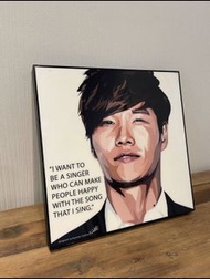 Kim Jong Kook 金鐘國 /能力者 /Turbo - Keetatat Sitthiket Famous Popart - 泰國畫家畫作 - 普普風藝術 - 正版掛畫 - 現貨📦生日禮物🎁 